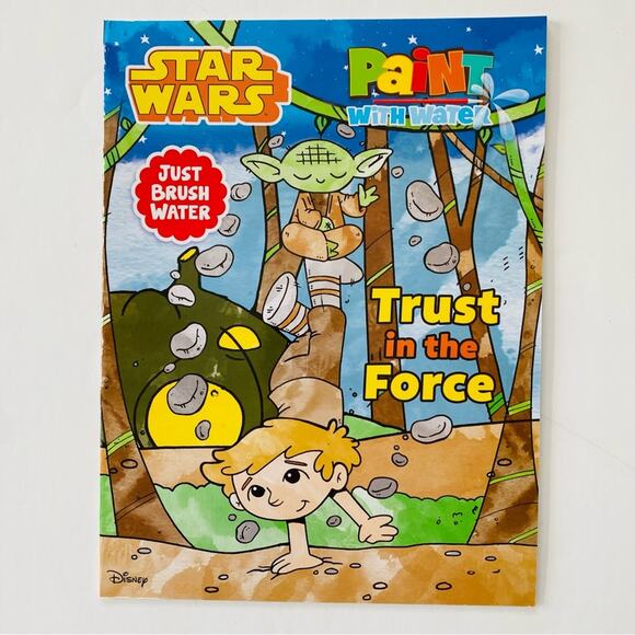 Disney | Star Wars Paint With Water Books NEW Coloring Books - Picture 9 of 9